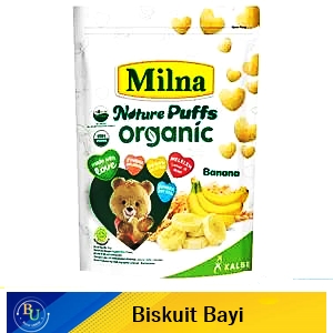 Milna Nature Puffs Organic Banana 15G