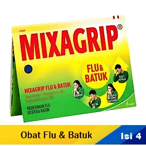 Mixagrip Obat Sakit Flu & Batuk 4'S