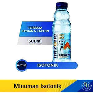 Mizone active minuman isotonik lychee lemon 500ml