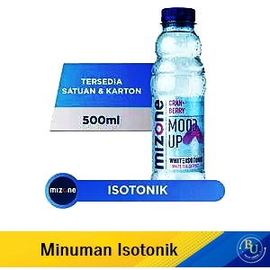 Mizone mood up minuman isotonik cranberry 500ml