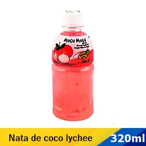 Mogu-mogu minuman nata de coco lychee 320ml