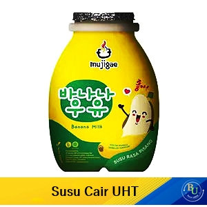 Mujigae Susu Cair Banana 250Ml