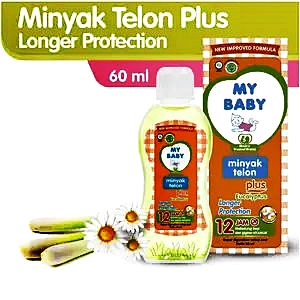 My baby minyak telon plus longer protection 60ml