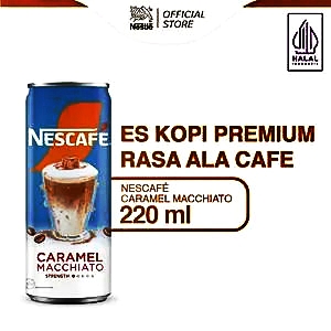Nescafe coffee drink caramel macchiato 220ml