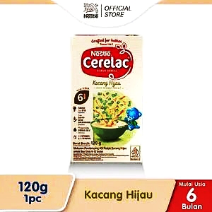 Nestle Bubur Cerelac Kacang Hijau 120G