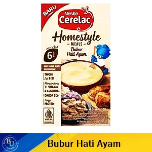 Nestle cerelac homestyle bubur hati ayam 120g