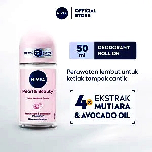 Nivea Deo Roll On Pearl & Beauty 50Ml