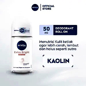 Nivea deo roll on whitening silk touch 50ml