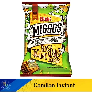 Oishi Miggos Snack Jagung Manis Bakar 55gr