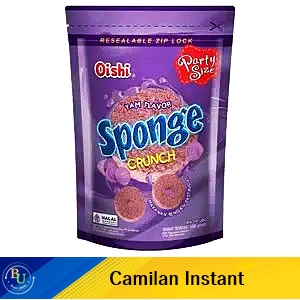 Oishi Snack Sponge Crunch Ubi 100G