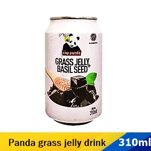 Panda grass jelly drink basil seed 310ml