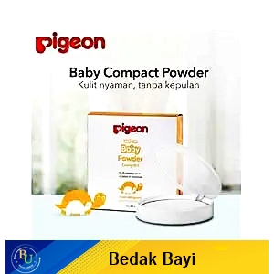 Pigeon baby compact powder chamomile white 45g