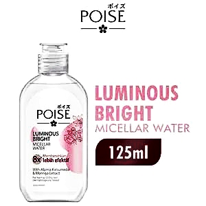 Poise luminous bright micellar water 125ml