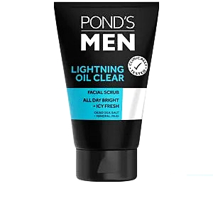 Pond's men lightning oil clear sabun muka 100g