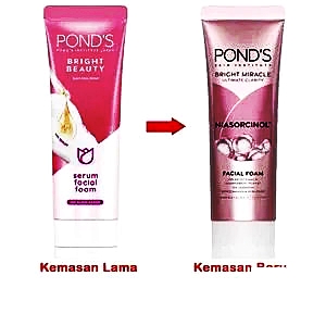 Ponds pembersih wajah bright beauty niasorcinol 50g