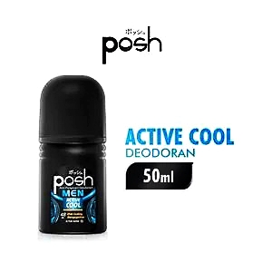 Posh Men Deo Roll On Active Cool 50Ml
