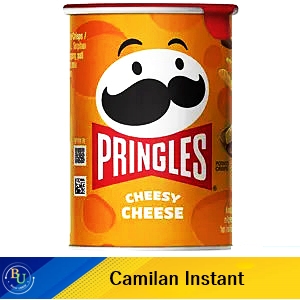 Pringles potato crisps cheesy cheese 42g