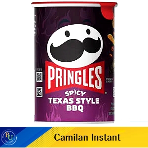 Pringles potato crisps texas bbq 42g
