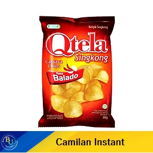 Qtela Keripik Singkong Balado 60G