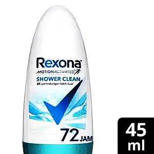 Rexona deodorant roll on women shower clean 45ml