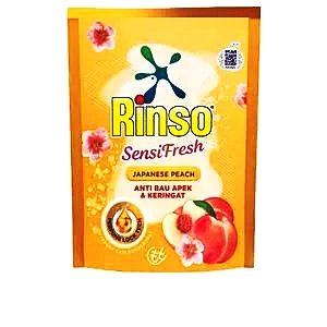 Rinso detergent cair sensi fresh japanese peach 360ml