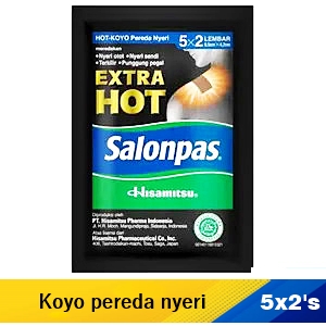 Salonpas koyo pereda nyeri extra hot 5x2's