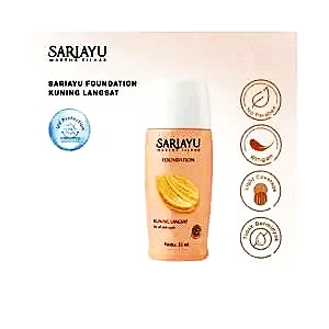 Sari Ayu Foundation Kuning Langsat 35mL