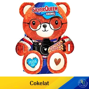Silver queen chocolate chunky bear cashew 3x26g