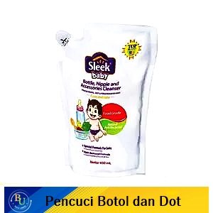 Sleek pencuci botol dot&perlengkapan bayi 450ml