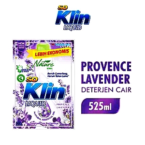 So klin detergent cair provence lavender 525ml