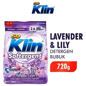 So klin softergent powder purple lavender & lily 720g