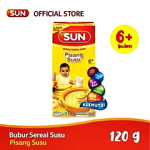 Sun Bubur Sereal Susu Pisang 120G
