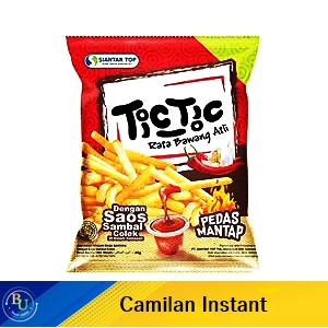 Tic tic snack crunchy stick bawang saos pedas mantap 65g