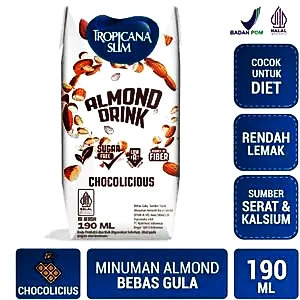 Tropicana slim almond drink chocolicious 190ml