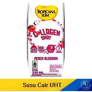 Tropicana slim collagen shot drink peach blossom 190ml