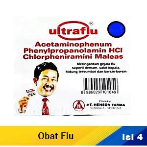 Ultra Flu Obat Flu 4's
