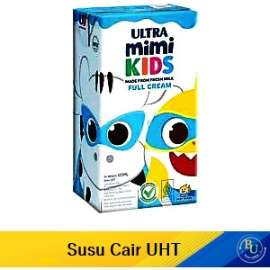 Ultra Mimi Susu Cair Uht Full Cream 125Ml