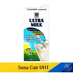 Ultra Susu Cair Low Fat 1000Ml