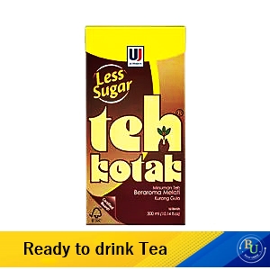 Ultra Teh Kotak Less Sugar 300Ml