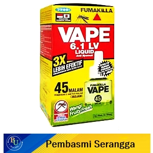 Vape liquid anti nyamuk 45 malam refill fruity fresh 45ml