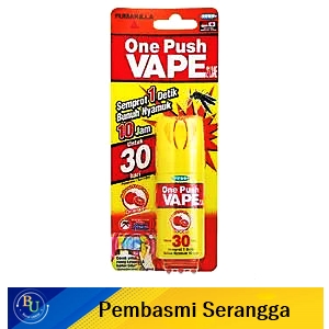Vape obat nyamuk spray 1 x semprot orange 10ml