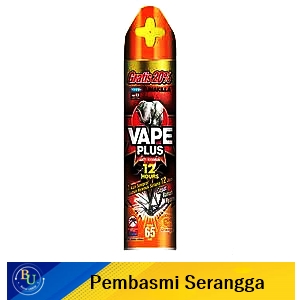 Vape plus obat nyamuk spray orange 500ml