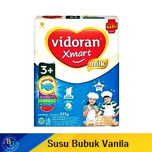 Vidoran xmart susu pertumbuhan 3+ vanila 925g