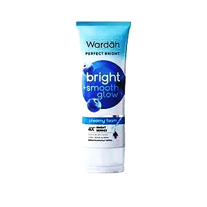 Wardah perfect bright creamy foam bright + smooth glow 50ml