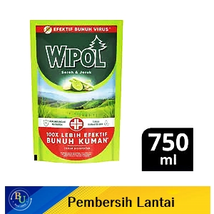 Wipol Karbol Sereh & Jeruk 750Ml