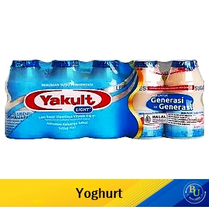 Yakult minuman fermentasi light less sugar 5x65ml