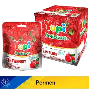 Yupi Bolicious Strawberry 40G