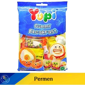Yupi Candy Gummy Breakfast 95G