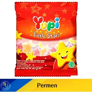 Yupi Candy Gummy Little Stars 45G
