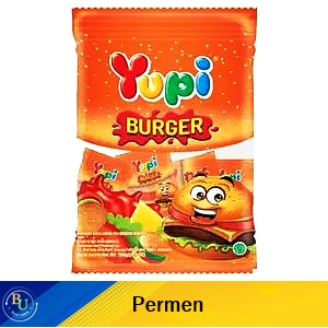 Yupi Candy Gummy Mini Burger 104G
